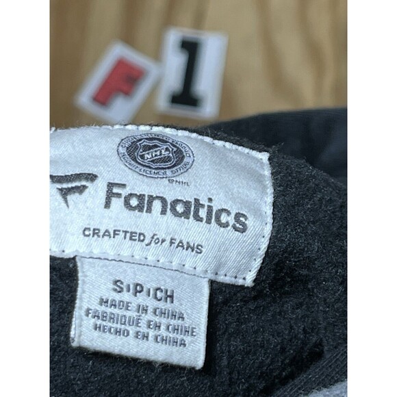 NHL Fanatics Adult S Chicago Blackhawks Full Zip Long Sleeve Blk Hoodie Knit @F1 - Picture 7 of 7
